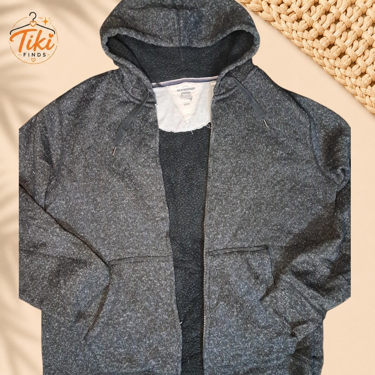 Campera ovejero por dentro