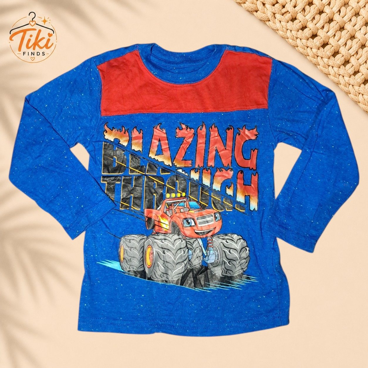 Mangas largas Nickelodeon Blaze and the Monster Machines